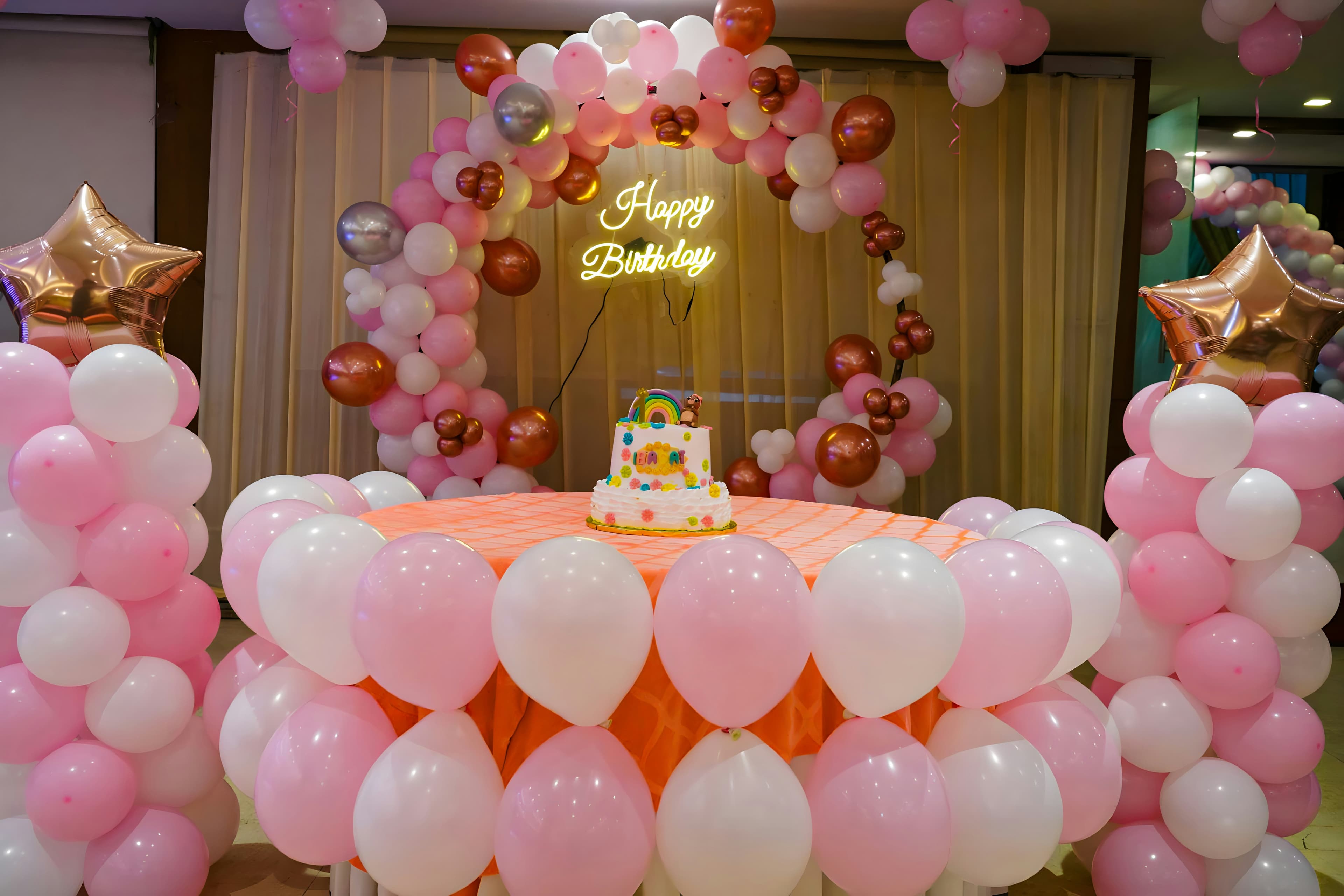 Luxury Pastel Collection — luxury Birthday decoration in Jaipur